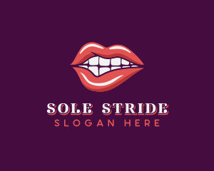 Erotic Lips Seduction Logo