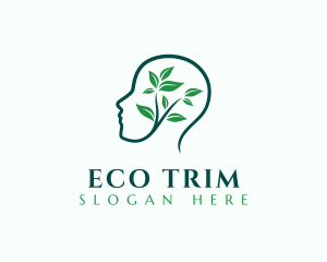 Eco Human Plant logo design