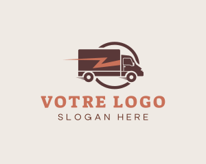 Delivery - Quick Delivery Truck logo design