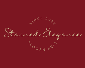 Cursive Elegant Business logo design