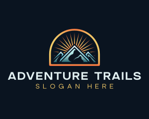 Mountain Valley Adventure logo design