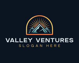 Mountain Valley Adventure logo design