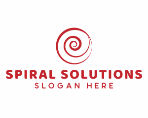 Abstract Spiral Company logo design
