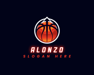 Sports Basketball Arrow logo design