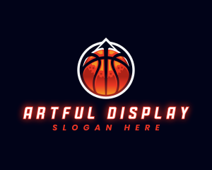 Sports Basketball Arrow logo design