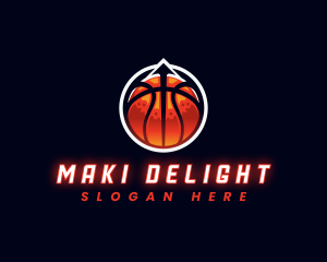 Sports Basketball Arrow logo design