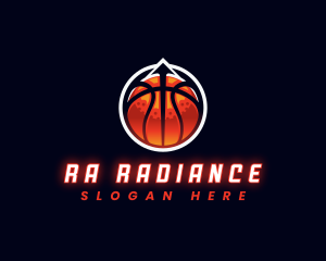 Sports Basketball Arrow logo design