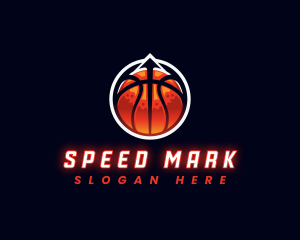 Sports Basketball Arrow logo design