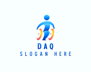 Organizations - Paralympic Disability Wheelchair logo design