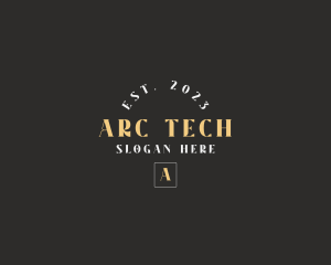 Arc - Elegant Fashion Boutique Studio logo design