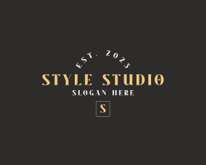 Elegant Fashion Boutique Studio logo design