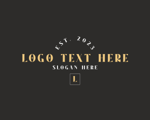 Elegant Fashion Boutique Studio Logo