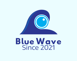 Blue Wave Photography  logo design