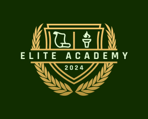 Police Cap - Learning Education Academy logo design