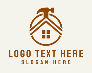 Roofing - Home Property Carpentry logo design