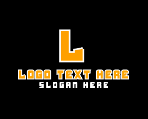 Modern - Digital Computer Gaming logo design