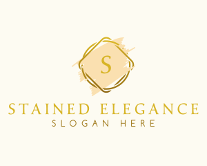 Luxury Cosmetics Frame logo design