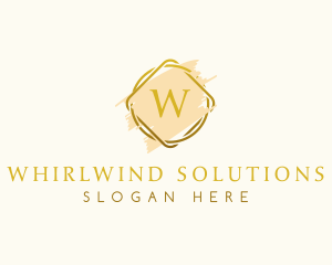 Luxury Cosmetics Frame logo design