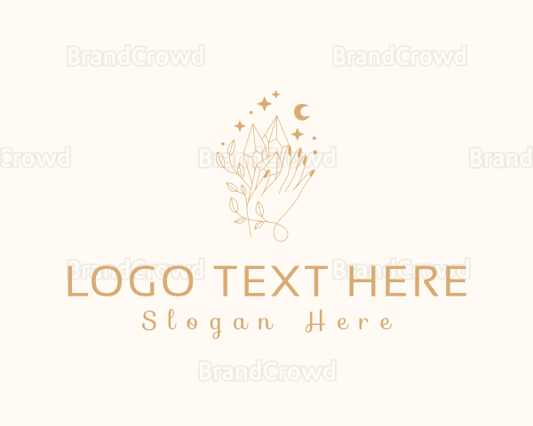 Woman Hand Jewelry Logo