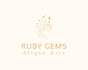 Woman Hand Jewelry logo design