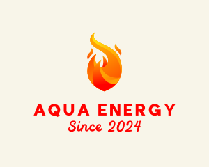 Flame Gas Energy  logo design