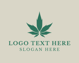 Hemp Product - Cannabis Marijuana Weed logo design