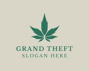 Herbalist - Cannabis Marijuana Weed logo design