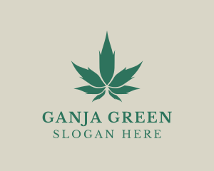 Cannabis Marijuana Weed logo design