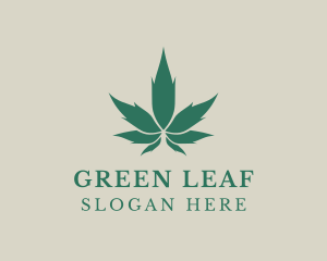 Cannabis Marijuana Weed logo design