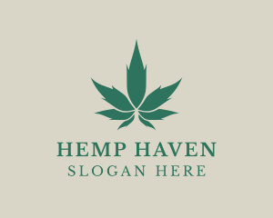 Cannabis Marijuana Weed logo design