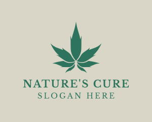 Herbalist - Cannabis Marijuana Weed logo design