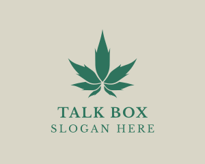 Weed - Cannabis Marijuana Weed logo design