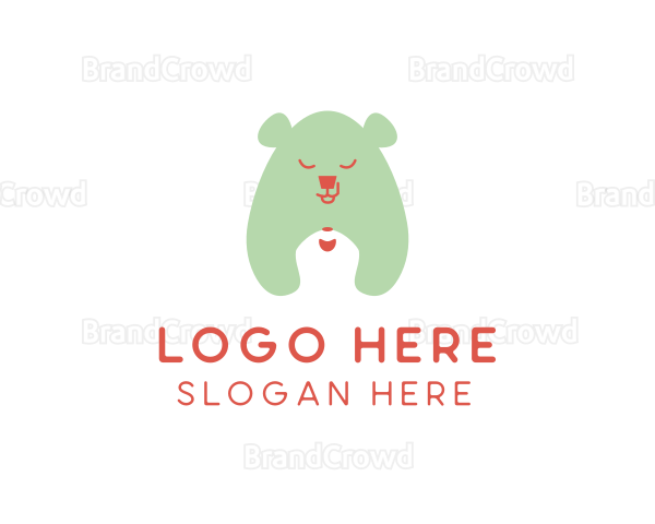 Baby Bear Cub Logo