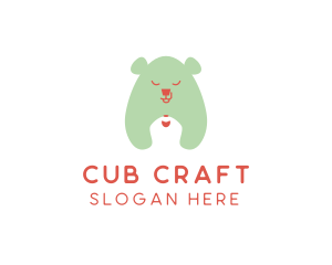 Cub - Baby Bear Cub logo design