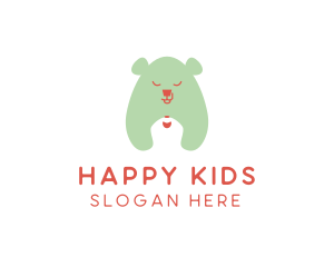 Baby Bear Cub logo design