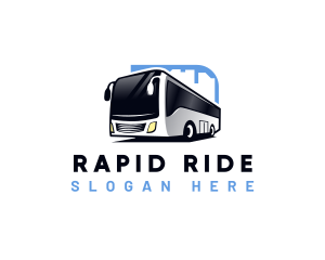 Bus - Bus Transportation Transit logo design