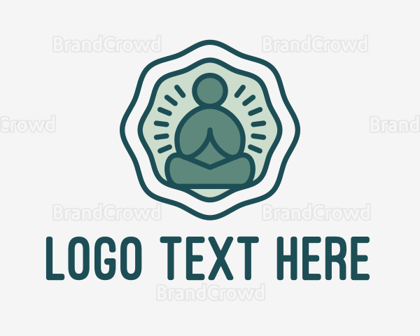 Meditation Zen Buddha Logo