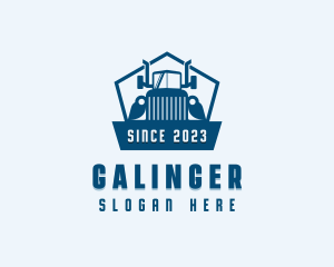 Mover - Trucking Freight Cargo Mover logo design