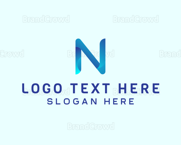 Modern Firm Brand Letter N Logo