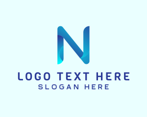 Firm - Modern Firm Brand Letter N logo design