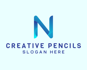 Modern Firm Brand Letter N logo design