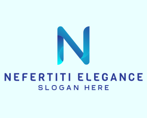 Modern Firm Brand Letter N logo design