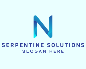 Modern Firm Brand Letter N logo design