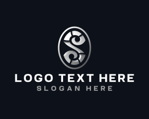 Lettermark - Industrial Generic Letter S logo design