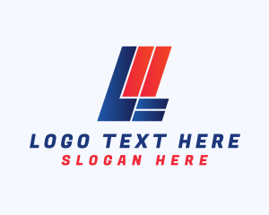 Express Logistics Letter L Logo