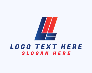 Automobile - Express Logistics Letter L logo design