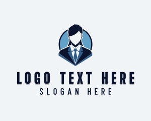 Suit - Professional Admin Woman logo design