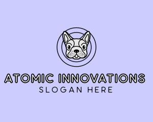 French Bulldog Dog logo design