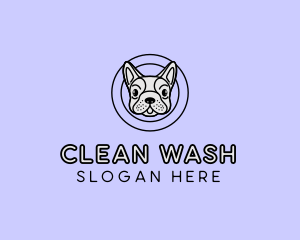 French Bulldog Dog logo design