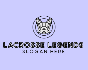 French Bulldog Dog logo design